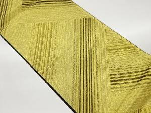 斜線模様織出し袋帯